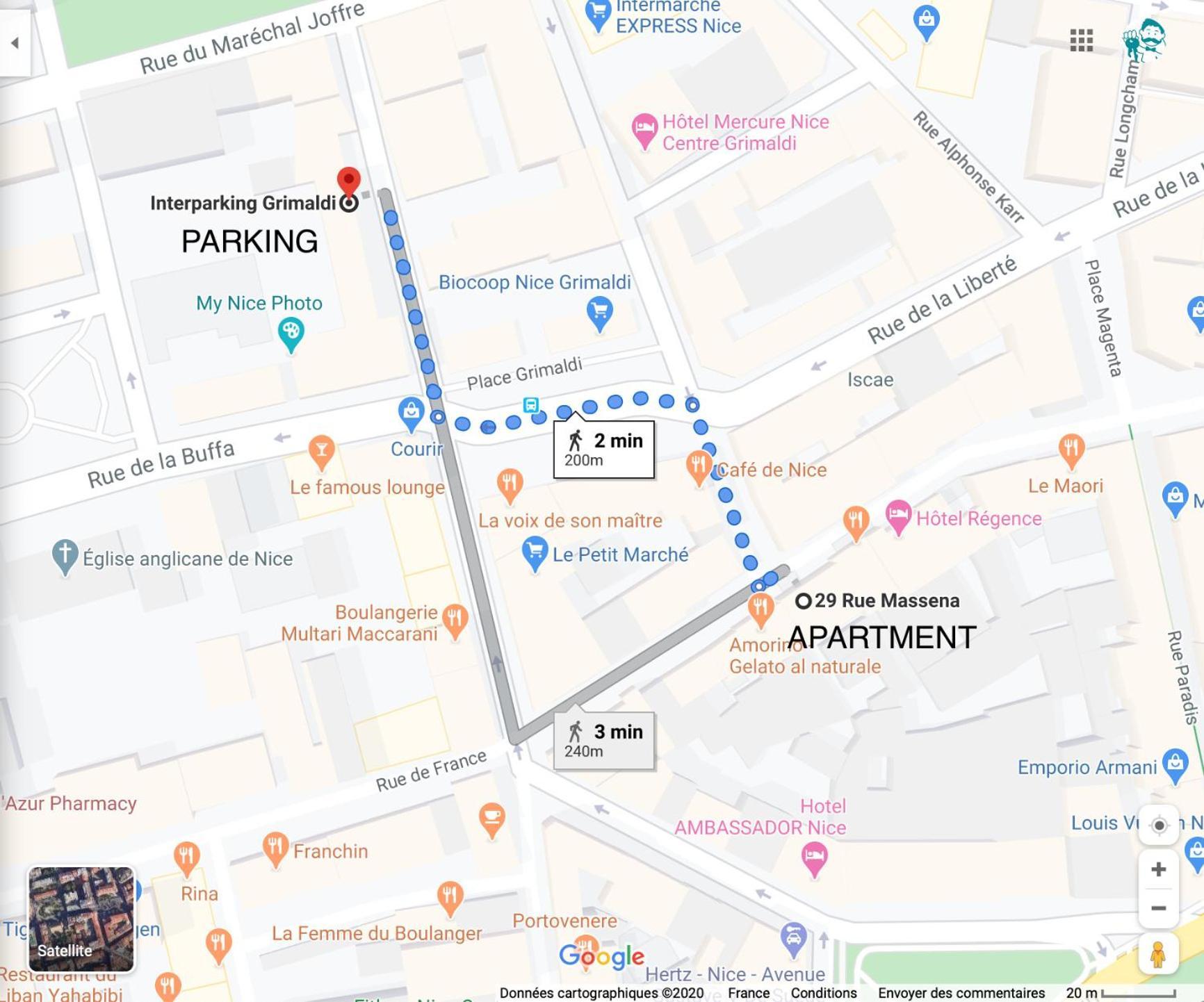 Апартаменти Massena Street - 1 Bdr Duplex With Ac & Parking Ніцца Екстер'єр фото