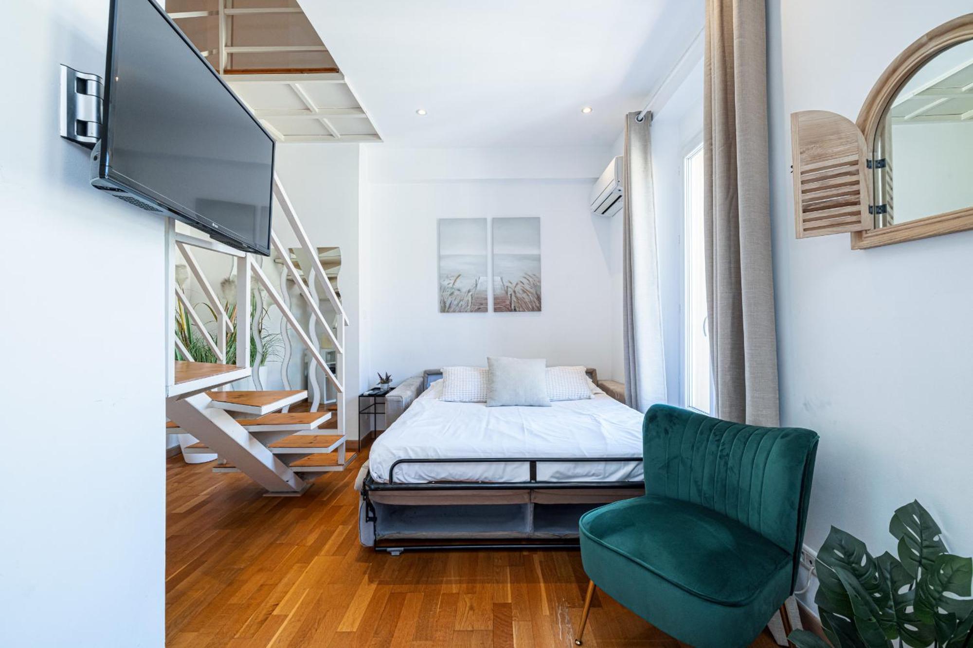 Апартаменти Massena Street - 1 Bdr Duplex With Ac & Parking Ніцца Екстер'єр фото