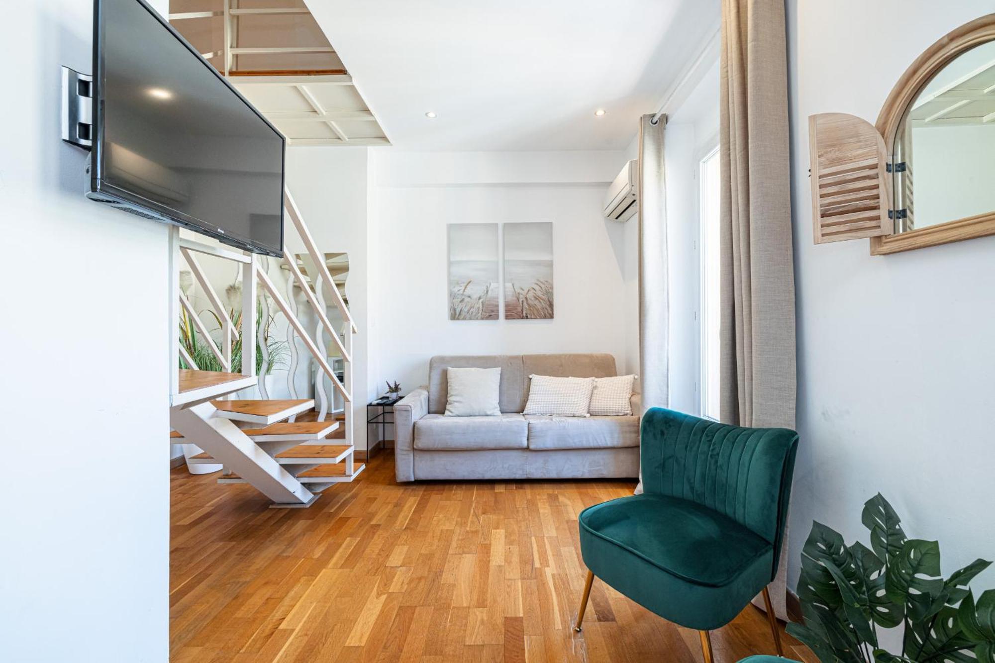 Апартаменти Massena Street - 1 Bdr Duplex With Ac & Parking Ніцца Екстер'єр фото