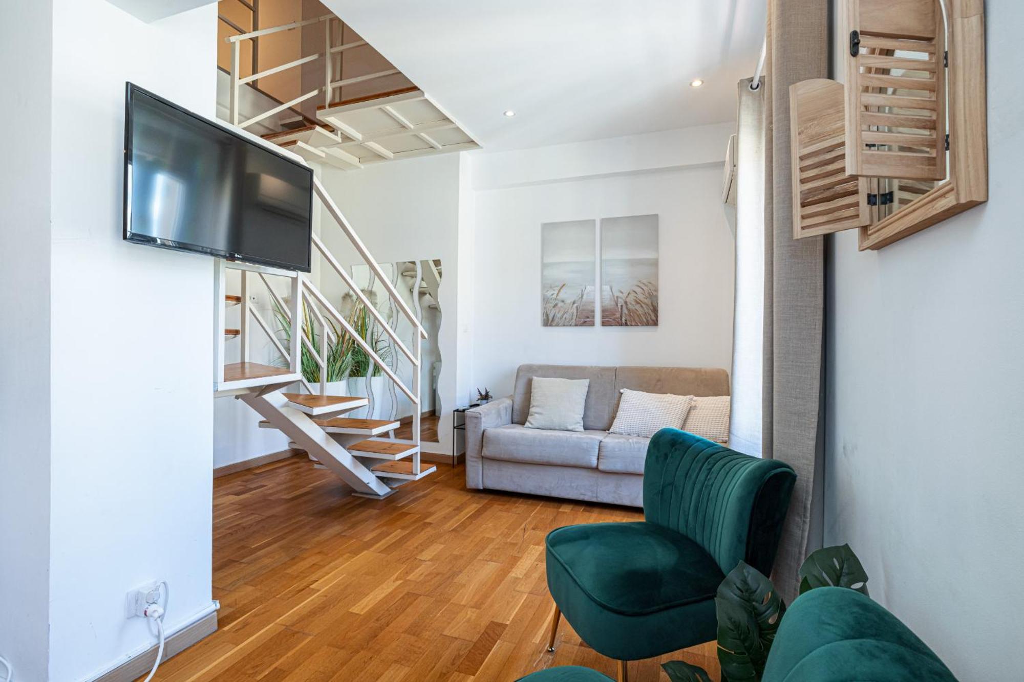 Апартаменти Massena Street - 1 Bdr Duplex With Ac & Parking Ніцца Екстер'єр фото